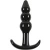 NS Novelties Jelly Rancher Ripple T-Plug Black