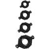 NS Novelties Renegade Vitality Rings Black