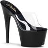 Pleaser USA Pleaser Adore-701 Black-Transparent 36