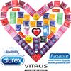 Durex Deluxe Maxi Package - 55 Durex Condoms, Pasante and Vitalis + Lubricant + Vibrating Ring