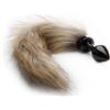 Ouch! Fox Tail Buttplug Black