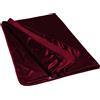Liberator Fascinator Throw Velvish Merlot