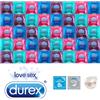 Durex Exclusive Mix Package - 40 Durex Condoms 2x + Lubricant + Ultra Thin Sagami Original 0.02 as a Gift