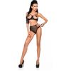 Me Seduce Jade Set Black XXL/XXXL