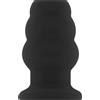 Sono No.51 Large Hollow Tunnel Butt Plug 5 Inch Black