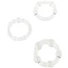 Scala Stay Hard Cock Rings - Set Cock Rings Transparent 3 Pcs