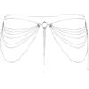 Bijoux Indiscrets Magnifique Waist Jewelry Silver