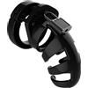 Shots ManCage Chastity Cock Cage 3.5 Inch Model 02 Black