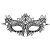 Ouch! Queen Black Lace Mask Black