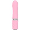 Pillow Talk Flirty Luxurious Mini Massager with Swarovski Crystal Pink