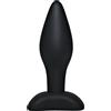 Black Velvets Silicone Butt Plug 9cm