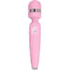 Pillow Talk Cheeky Luxurious Wand Massager with Swarovski Crystal Pink