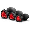 Blush Luxe Bling Plugs Training Kit Red Gems