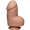 Doc Johnson The D Fat D Dual Density 6 Inch with Balls ULTRASKYN Vanilla