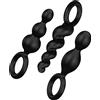 Satisfyer Booty Call Black 3 pack