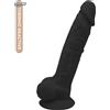 Dream Toys Real Love Dildo 7 Inch Black