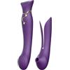 Zalo Queen Pulsewave Vibrator Twilight Purple