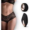 Pantyrebel Boyshort Vibrator Black