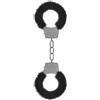 Ouch! Pleasure Handcuffs Furry Black