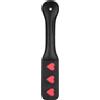 Ouch! Paddle Hearts Black