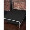 Sheets of San Francisco Fitted Sheet 180 x 200 x 25 cm Black