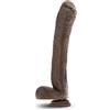 Blush Dr.Skin Mr.Ed 13 Inch Dildo Chocolate