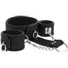Fetish Submissive Bound Neck to Wrist Restraints Vegan Leather