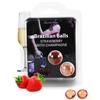Secret Play Brazilian Balls Strawberries Champagne 2 pack