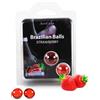 Secret Play Brazilian Balls Strawberry 2 pack