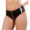 Black Level Vinyl Panties with Zip XL