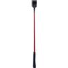 Devil Sticks Crop Polished Leather 023 Black-Red 66cm