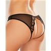 Allure Mirabelle Plum Panty Black