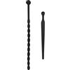 Ouch! Beginners Silicone Plug Set Urethral Sounding Black