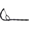 Ouch! Silicone Plug & Cock Ring Set Urethral Sounding Black
