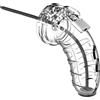 Shots ManCage Model 16 Chastity 4.5" Cage with Silicone Urethal Sounding