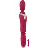 Javida Massage Wand Warming & Thrusting Vibe Red
