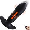 Paloqueth Anal Thrusting Plug with Remote Black