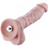 HiSmith HSA12 Lifelike Silicone Dildo KlicLok Flesh 17cm