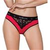 Passion PS001 Panties Red-Black L