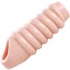 Size Matters Really Ample Ribbed Penis Sheath