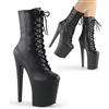 Pleaser USA Pleaser XTREME-1020 Faux Leather Black Matte 40