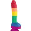 NS Novelties Colours Pride Edition 8 Inch Dildo Rainbow