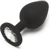 ToyJoy Diamond Booty Jewel Black Medium