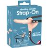 You2Toys Vibrating Double Strap-On Soft Touch Silicone Skin
