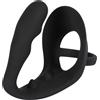 Black Velvets Silicone Cock Ring & Plug
