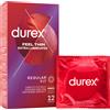 Durex Feel Thin Extra Lubricated 12 pack