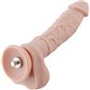 HiSmith HSA16 Large Lifelike Silicone Dildo KlicLok Flesh 19cm