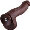 HiSmith HSA26 Monster Series Huge Dildo KlicLok Brown 25cm