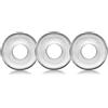 Oxballs Ringer Cockring Clear 3 Pack