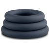 Boners 3-Piece Cock Ring Set Grey